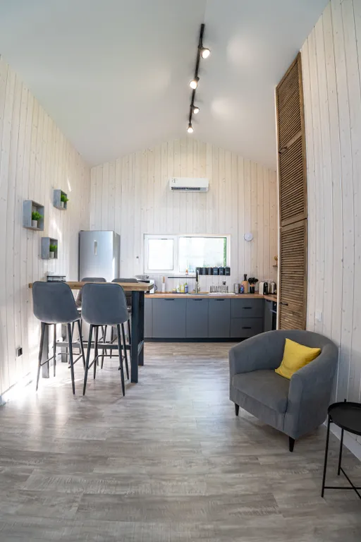 Новый Дом с видом на лес