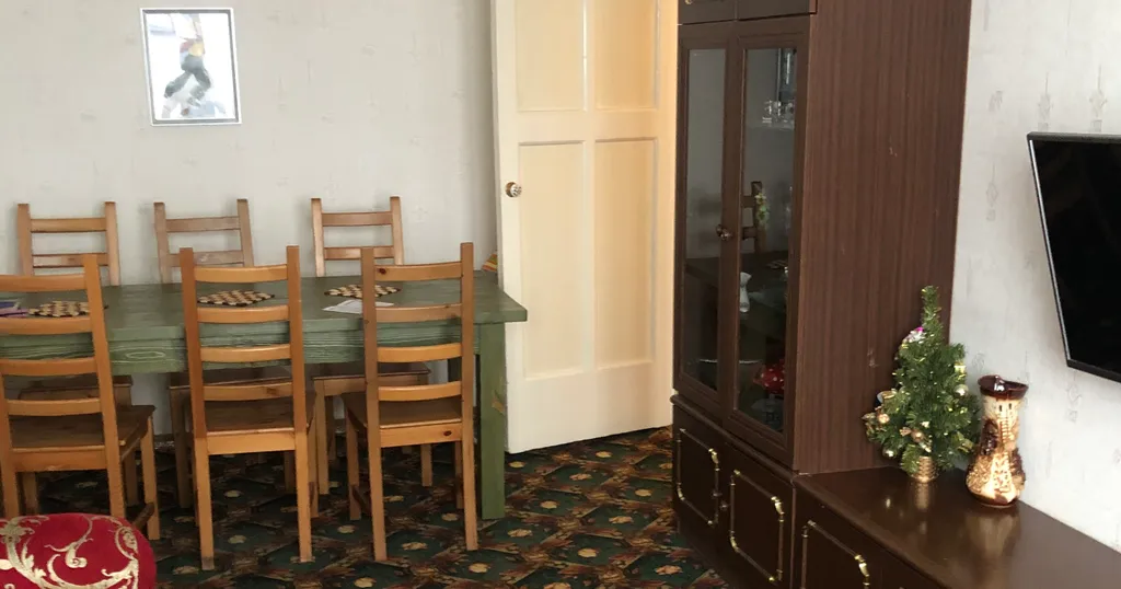 Комфортная трешка c видом на гору Кукис рядом с Тирвасом