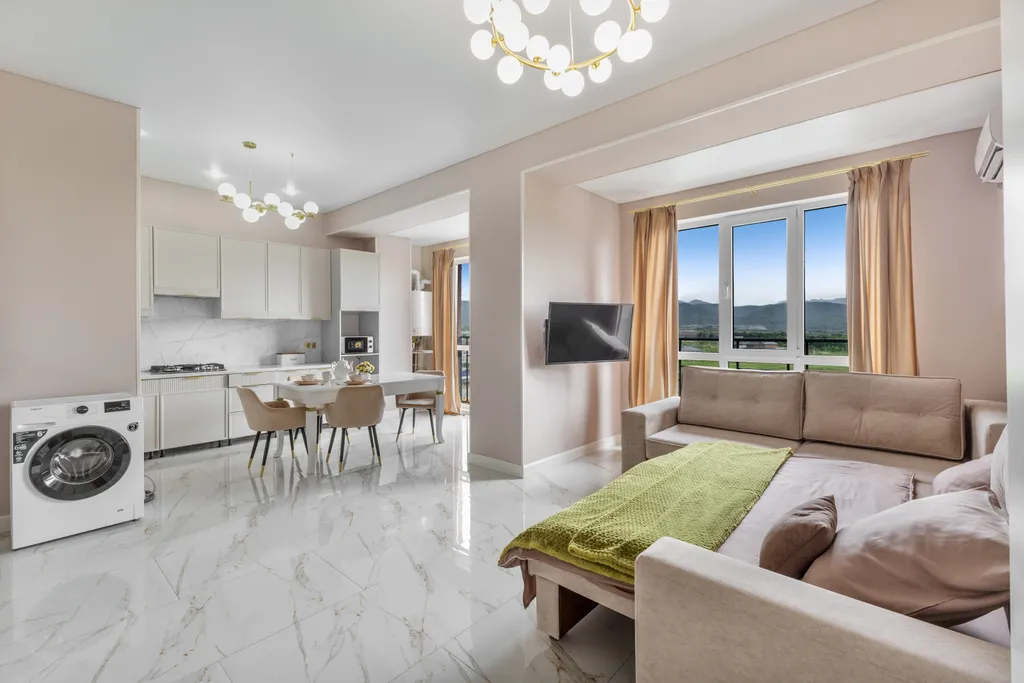 Апартаменты с красивым видом на горы