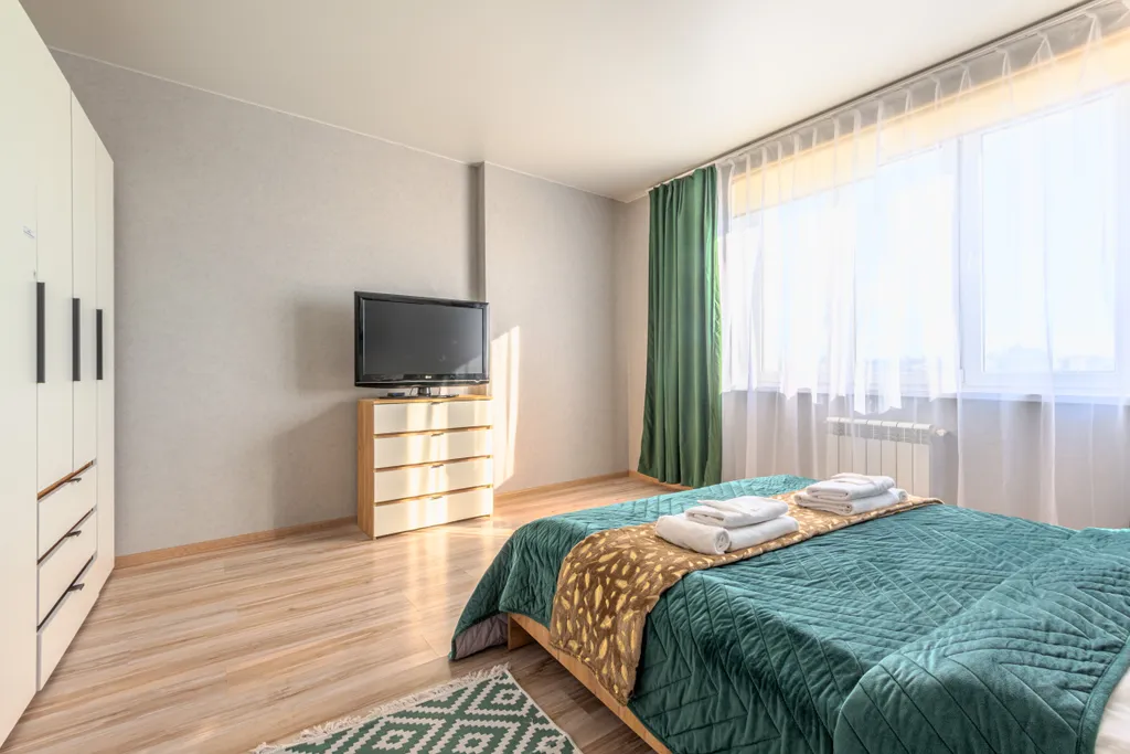 Апартаменты с красивым видом на залив, гостиничный сервис, бесконтактно