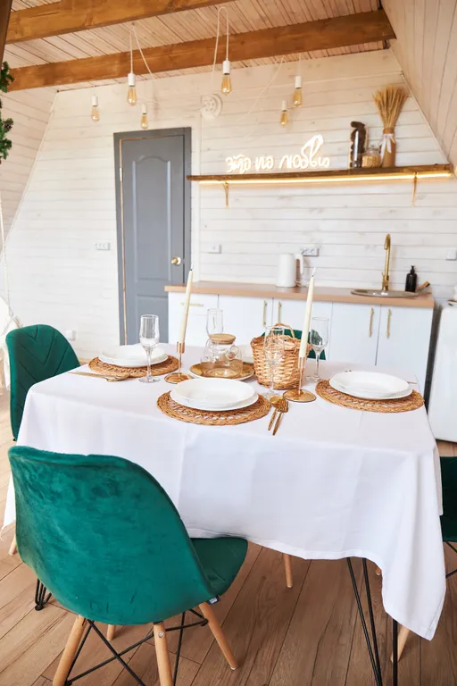 Уютный дом с баней и чаном