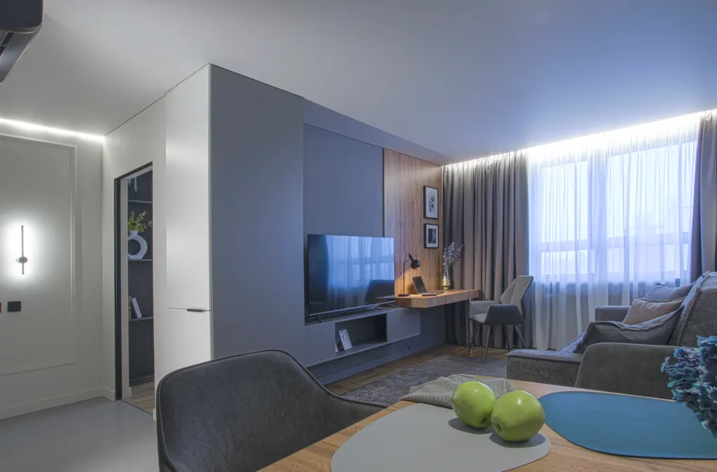 Квартира с видом на город