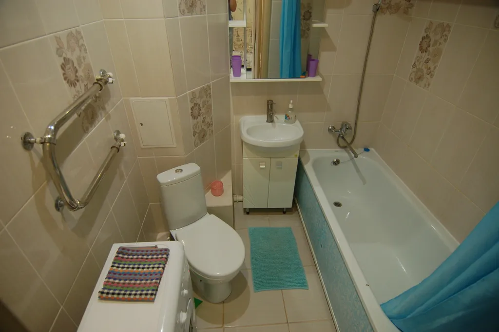 Однокомнатная квартира с хорошей зонировкой