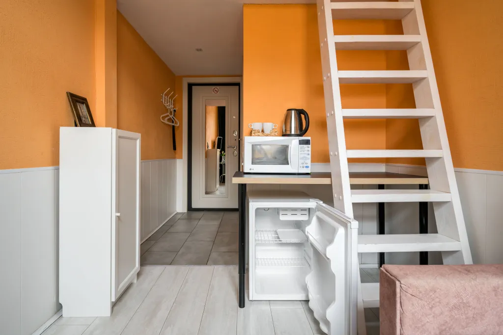 Квартира Квартира Компактная студия  New Horizon Есения в историческом центре Питера — Санкт-Петербург