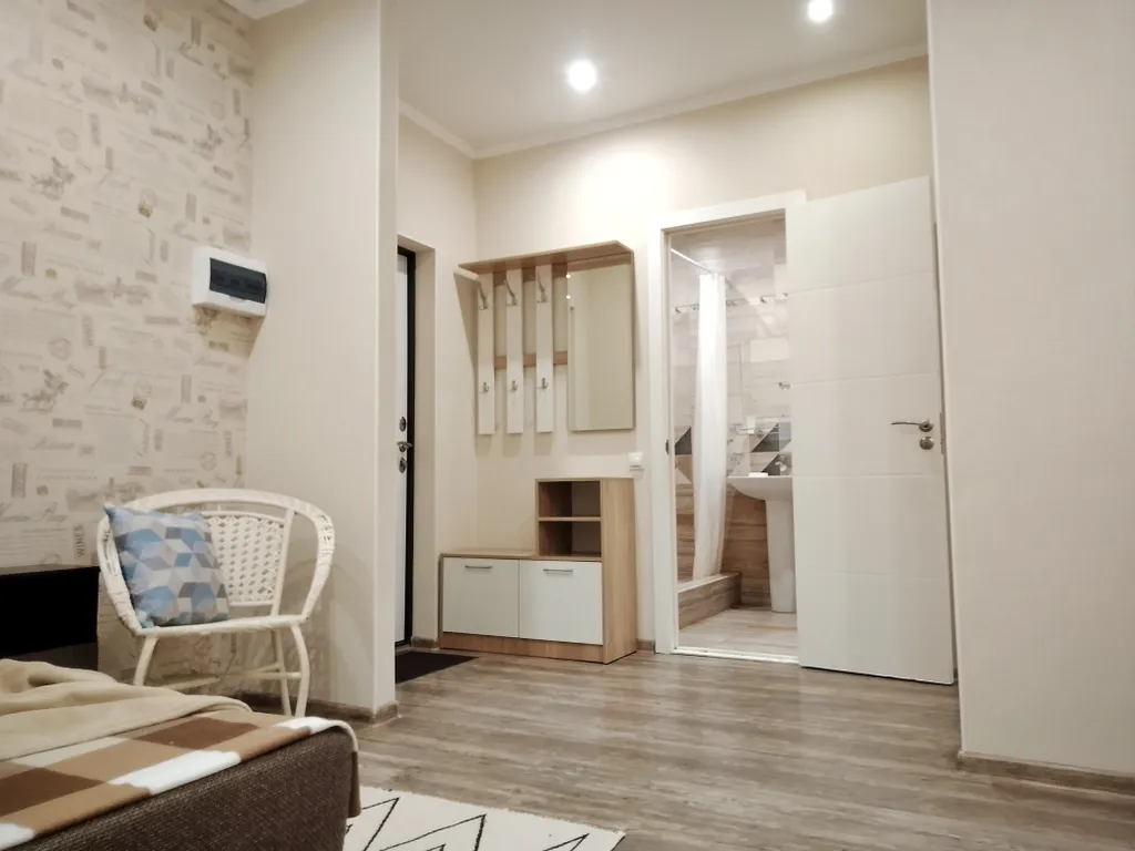 Квартира Квартира Евродвушка с отдельной спальней 700 м до моря, рядом с Сафари парком — Геленджик