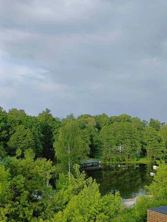 Квартира в парке с видом на пруды