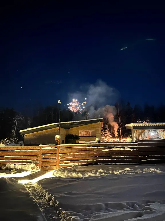 Уютный дом с баней и чаном в лесу