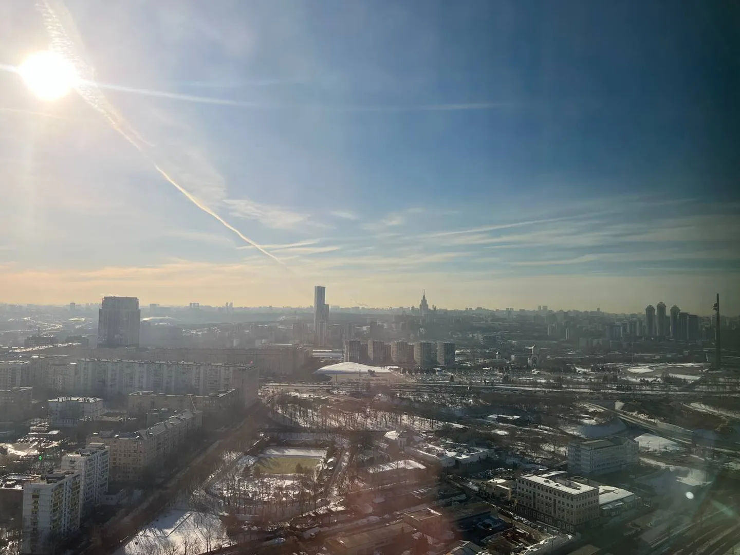 МГУ, Лужники, Кутузовский проспект и Поклонная гора