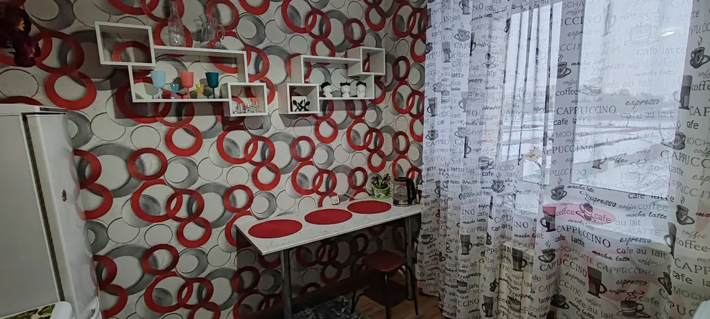 Уютная квартира с 2 отдельными спальными местами есть балкон