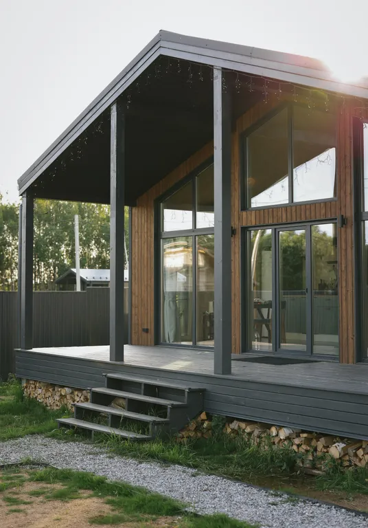 Коттедж Уютный дом с караоке и камином 4 минуты до Сорочан — Капорки