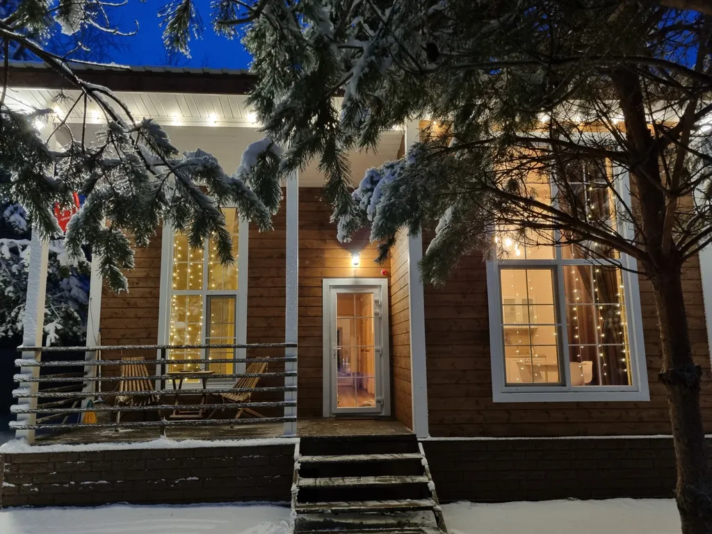 Уютный дом в лесу с Банным Чаном и Сауной