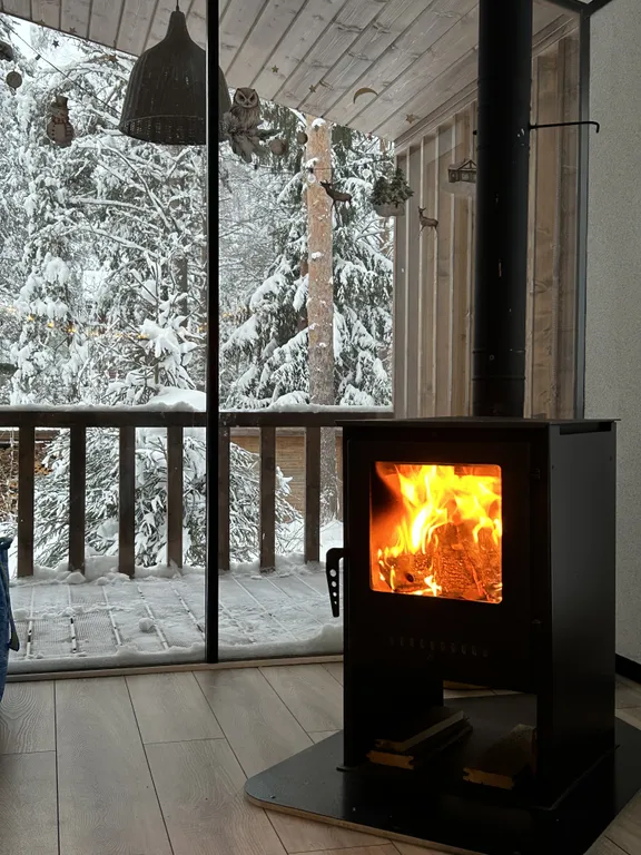 Коттедж Коттедж у озера с камином Сосновый Дом — Орехово