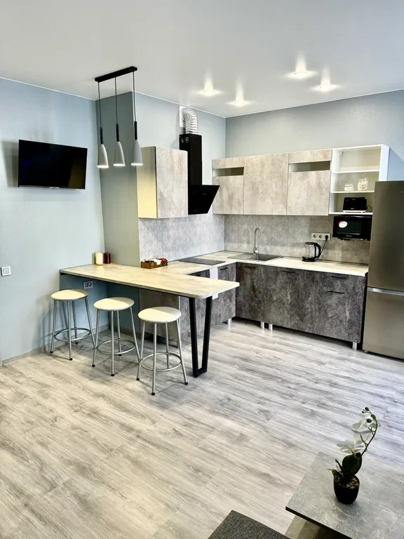 Квартира Квартира Новая уютная студия район Петра Метальникова — Краснодар