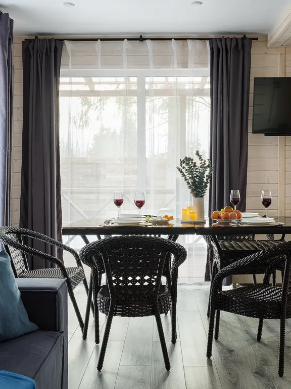 Уютный дом Шишкин Плейс в лесу с чаном и баней