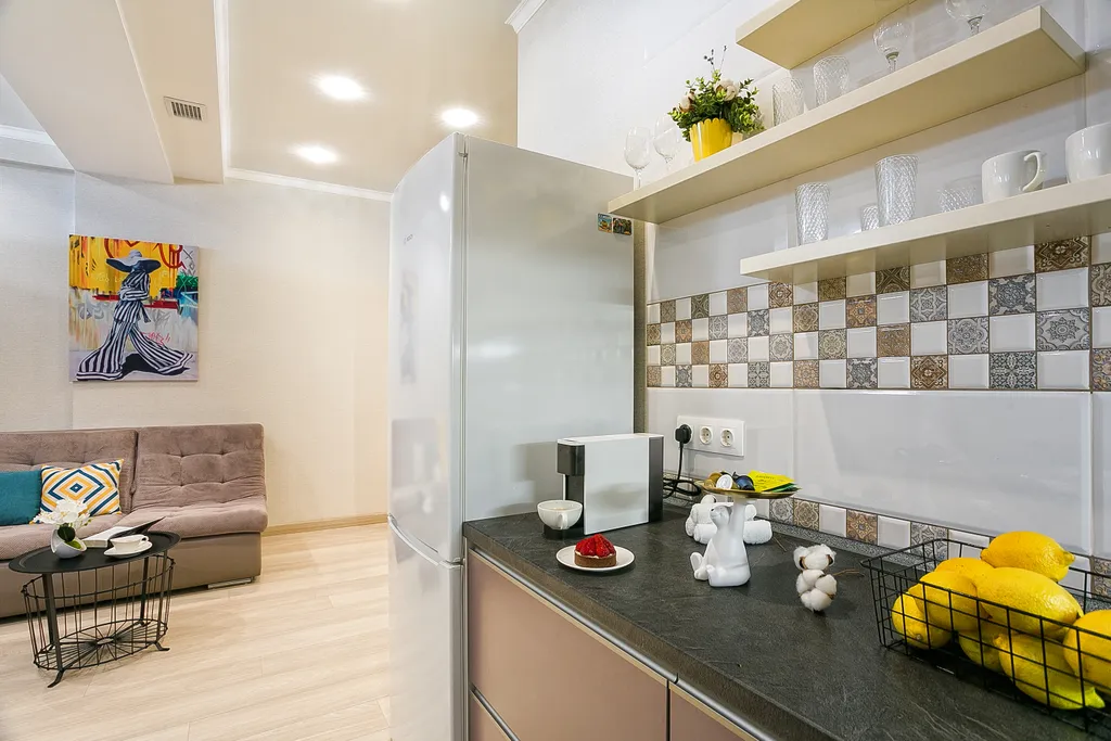 В самом центре с видом на море