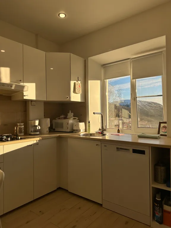 Двухкомнатная квартира с двумя санузлами и шикарным видом из окна