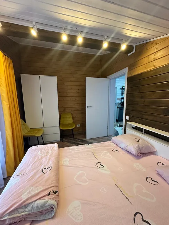 Коттедж Уютный домик на базе отдыха глэмпинге Салтыковские бани - Мир пара — Ганусово