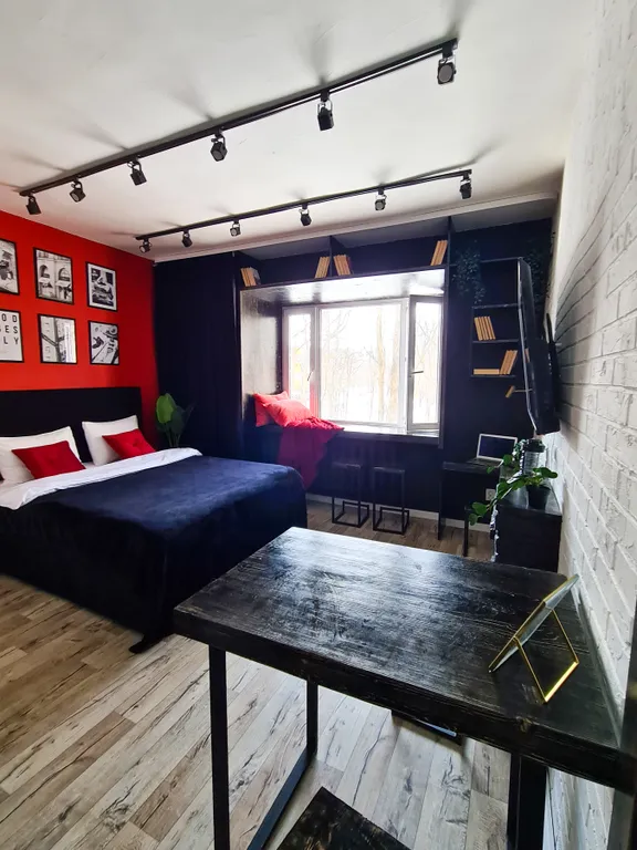 Квартира Студия с камином — аренда посуточно в Новый Уренгой