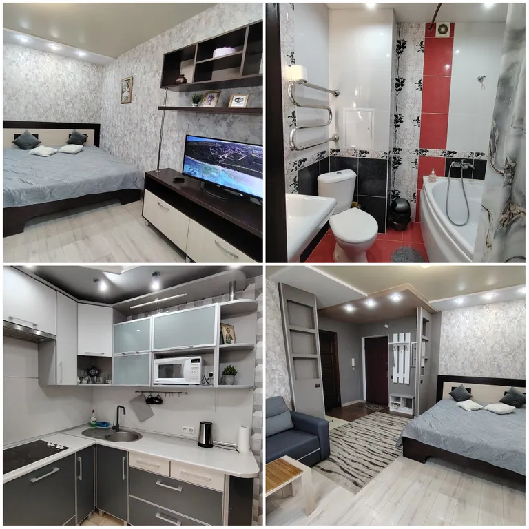 Квартира-студия возле гостиницы Ветразь — аренда посуточно в Витебск