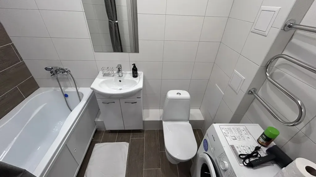 Студия рядом с аэропортом, заселение дистанционное. Отчётные документы