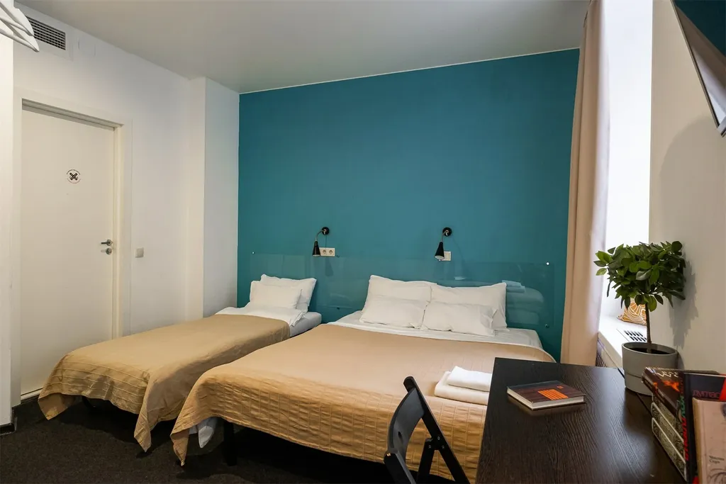 Квартира Просторная трехместная гостевая комната — Санкт-Петербург