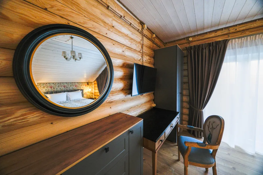 Дом шале с сауной, тренажерным залом и барбекю - для семьи и друзей