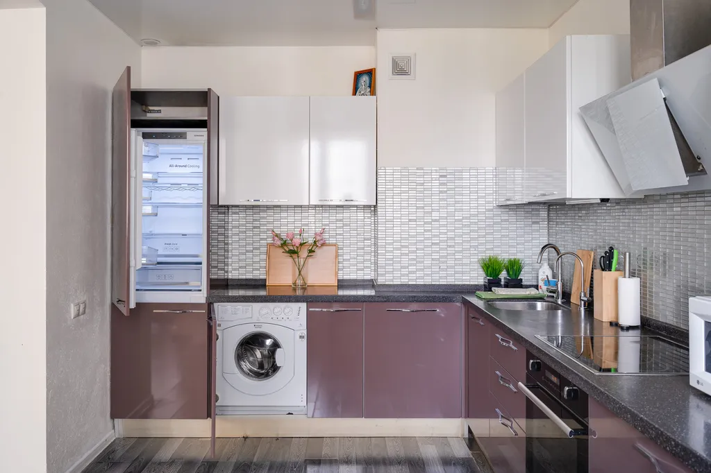 Однокомнатная квартира с камином