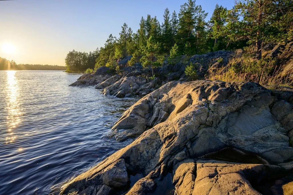 Двухэтажный дом с жаркой сауной у Ладожского озера