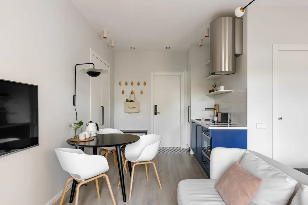 Квартира Квартира Красивая студия в тихом дворе пешком от Московского вокзала — Санкт-Петербург