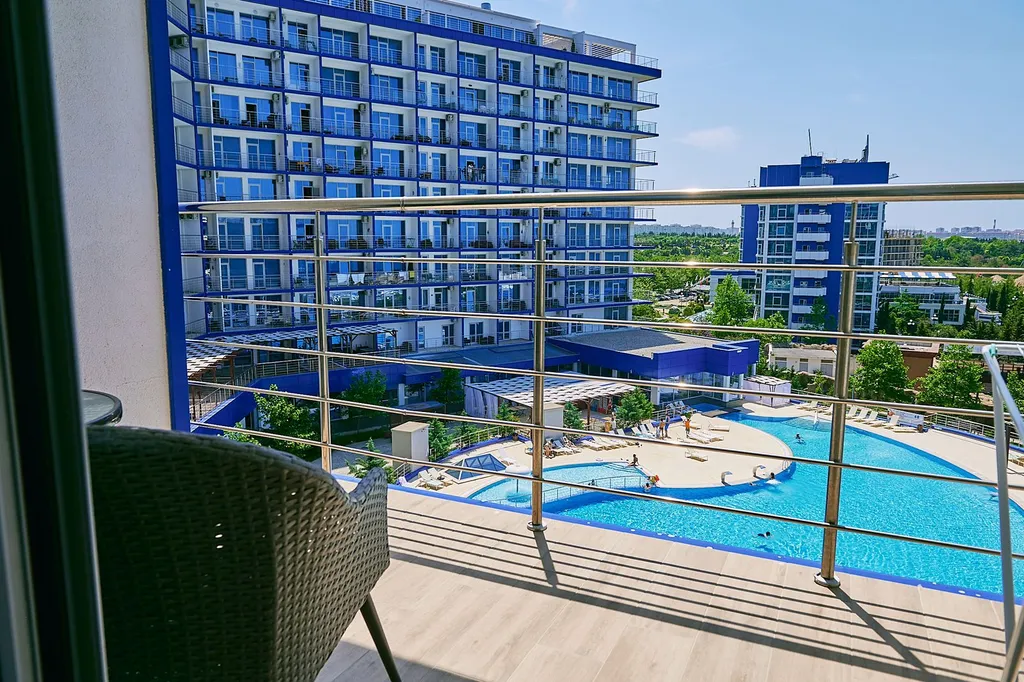 Апартаменты в курортном комплексе Аквадэлюкс