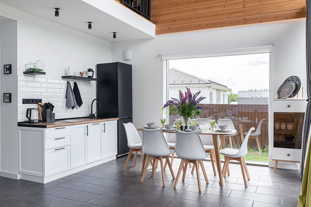 Современный барн вблизи лучших склонов Подмосковья