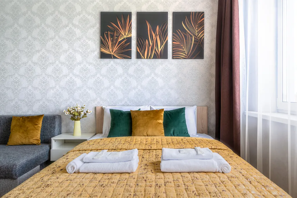 Уютная в новом микрорайоне, с гостиничным сервисом бесконтактно