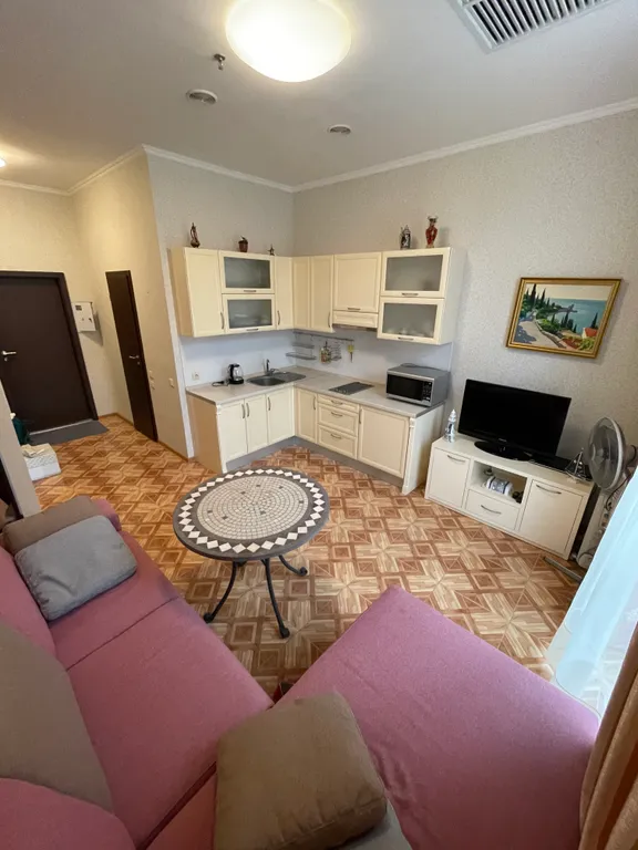 Квартира Квартира Студия на берегу моря в живописной бухте Ласпи для семьи 2 взр+ реб. — Севастополь