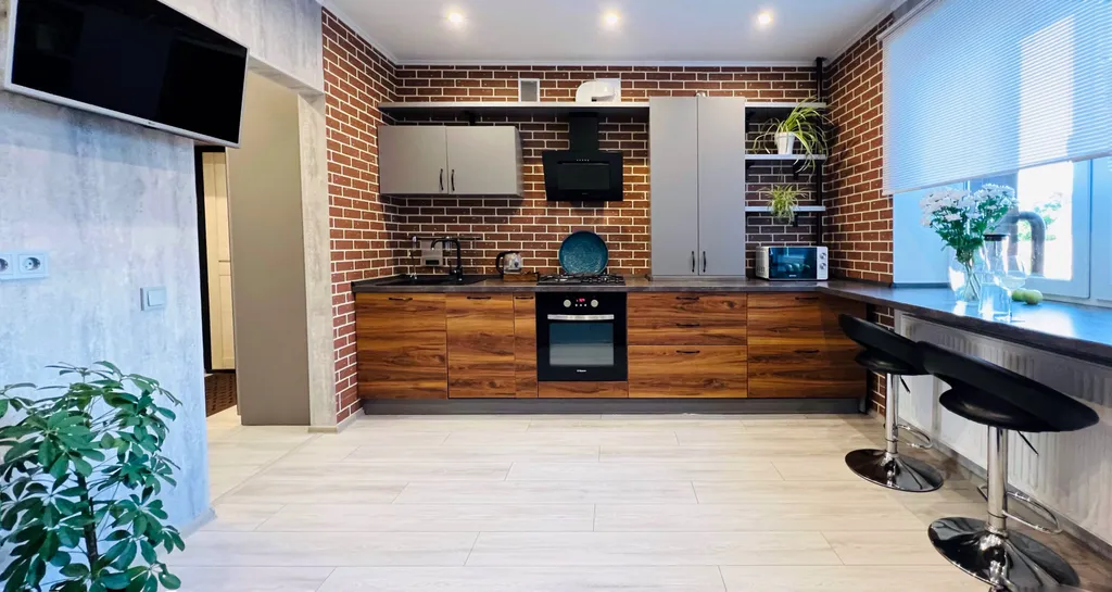 Просторная, ухоженная квартира недалеко от моря