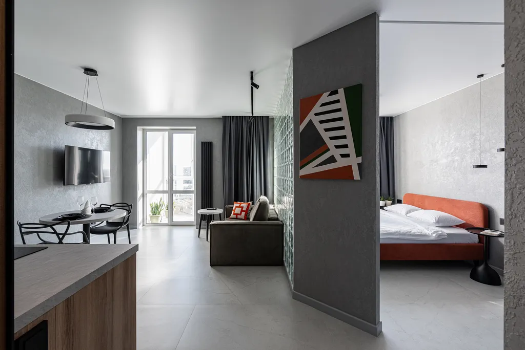 Квартира Дизайнерская студия в новом доме — аренда посуточно в Минск