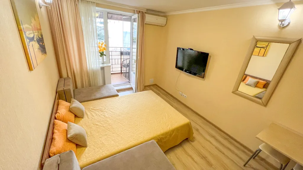 Семейные апартаменты 30 метрах до пляжа