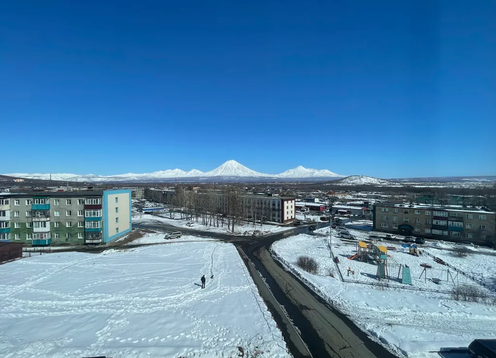 Уютная квартира с видом на вулканы