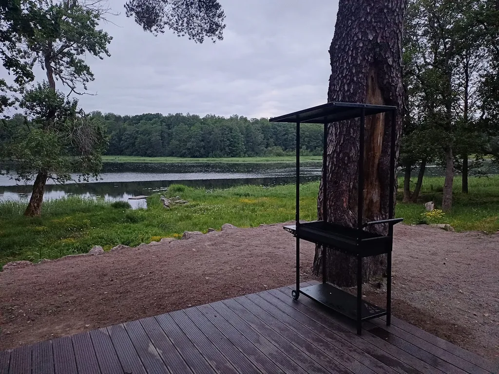 Сауналахти барнхаус на берегу Банного залива