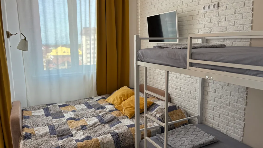 Новая студия с видом на море