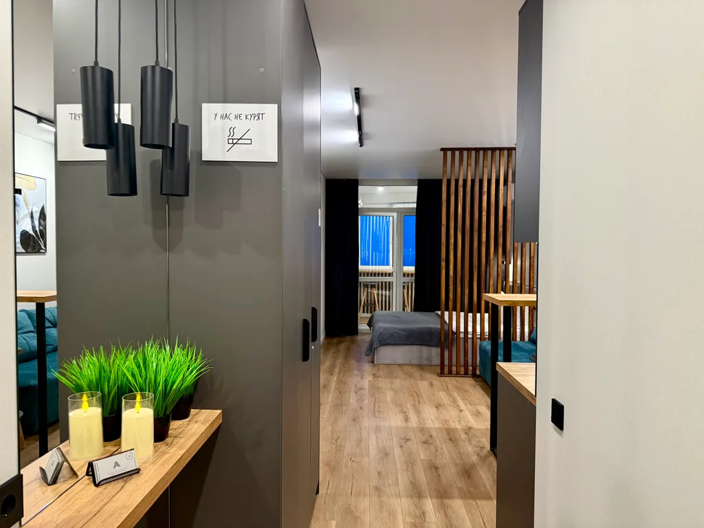 Дизайнерская студия с видом на реку