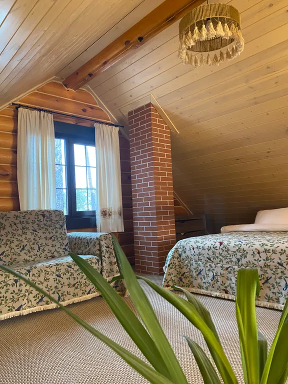 Атмосферный дом с русской печью и баней