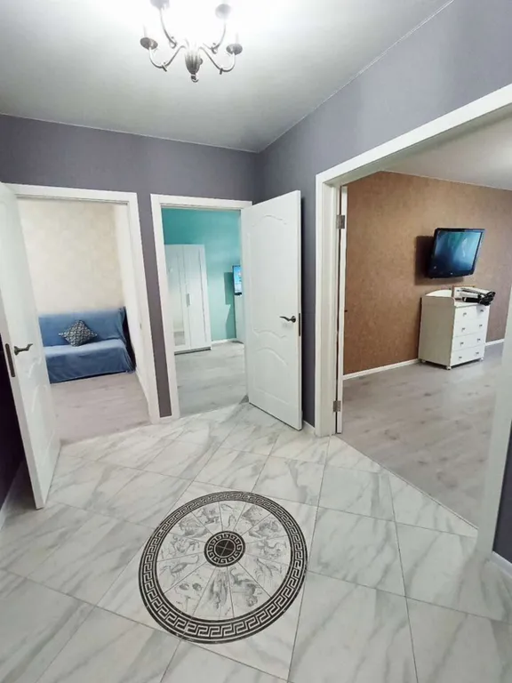 Большая суперкомфортная трёхкомнатная квартира с балконом