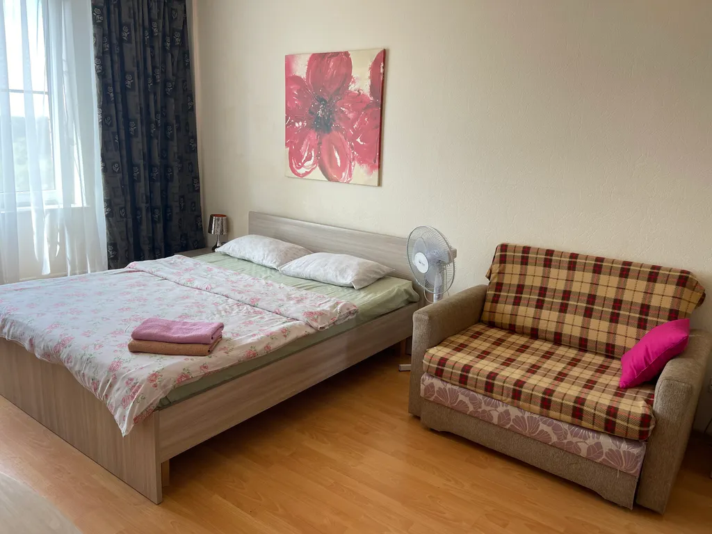 Студия в центре с видом на реку