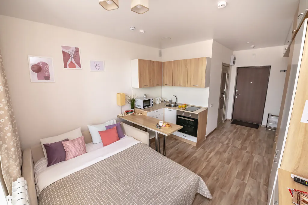 Светлая и уютная квартира в новом доме рядом с Калина молл