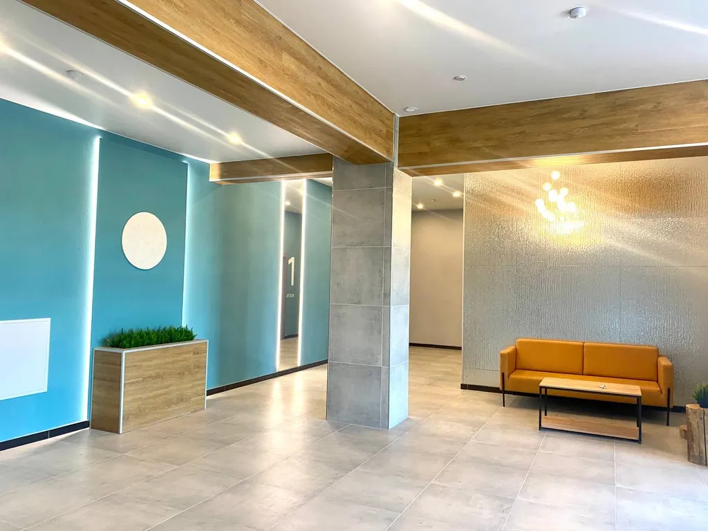 Евродвушка со своей террасой и высокими потолками