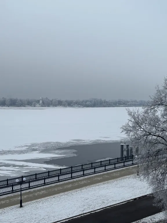 Уютная квартира с видом на реку Волга в центре