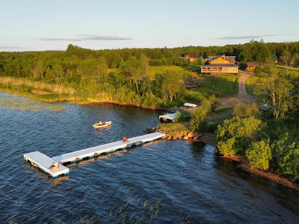 Сафари-тент эко-глэмпинг на берегу озера