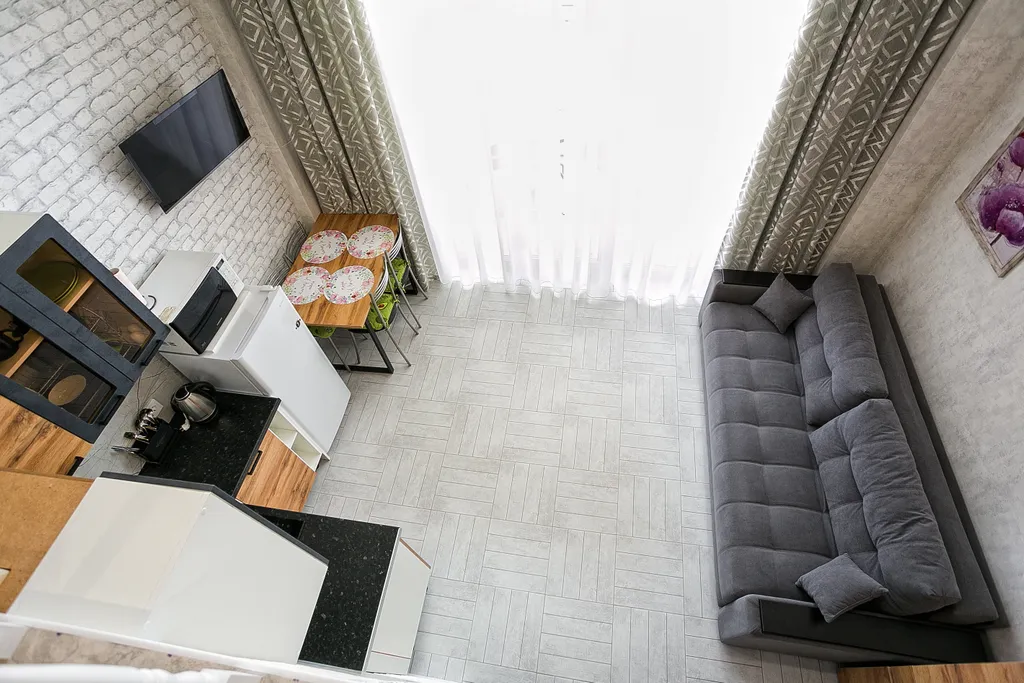 Новая двухуровневая студия в Алупке