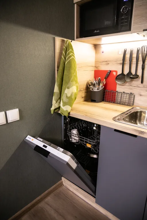 Уютная квартира в новом доме, с парком и набережной