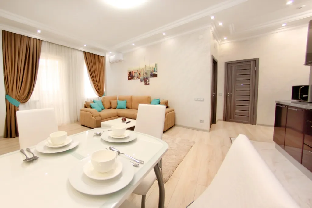 Квартира Уютная двухкомнатная квартира рядом с ТРЦ Мега — Алматы